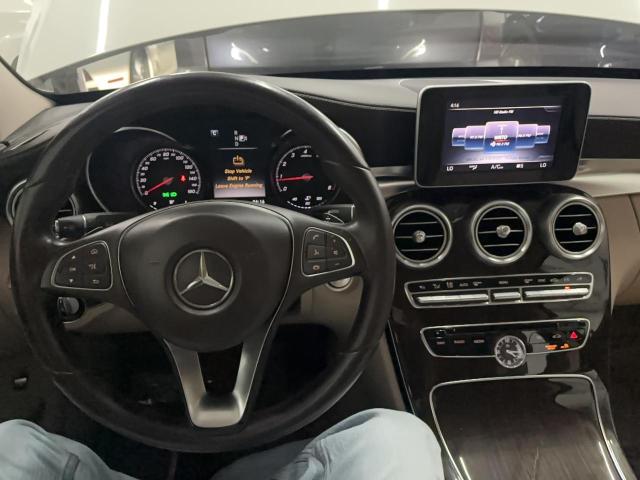 55SWF4KB4FU027077 - 2015 MERCEDES-BENZ C 300 4MATIC WHITE photo 9