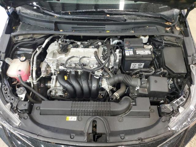 5YFEPMAE7MP185484 - 2021 TOYOTA COROLLA LE BLACK photo 11