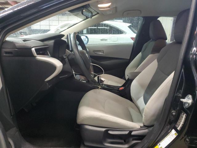 5YFEPMAE7MP185484 - 2021 TOYOTA COROLLA LE BLACK photo 7