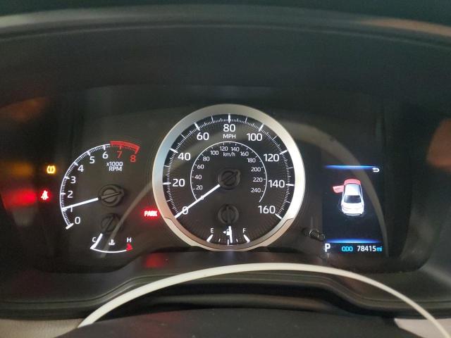 5YFEPMAE7MP185484 - 2021 TOYOTA COROLLA LE BLACK photo 9