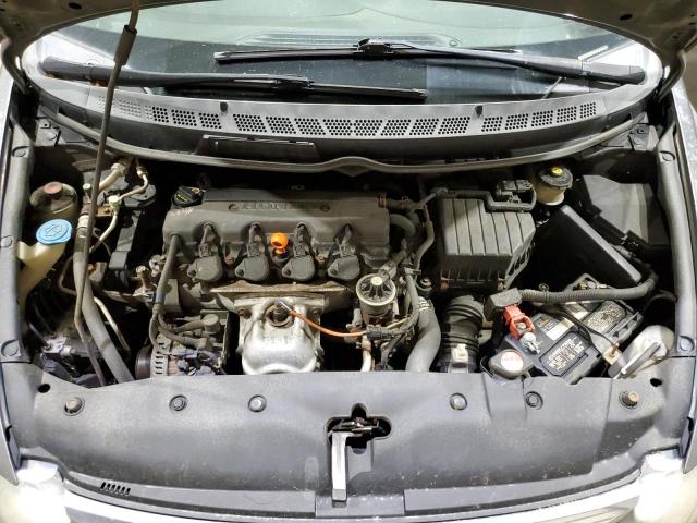 2HGFA1F53AH553045 - 2010 HONDA CIVIC LX GRAY photo 11