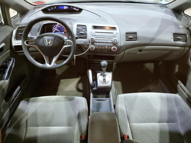 2HGFA1F53AH553045 - 2010 HONDA CIVIC LX GRAY photo 8