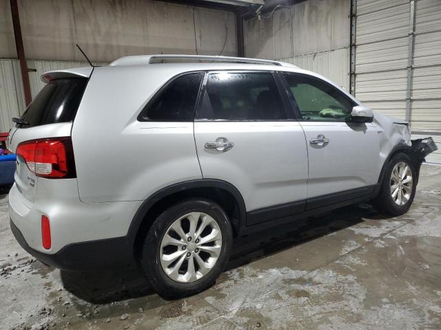 5XYKU4A7XEG502418 - 2014 KIA SORENTO EX SILVER photo 3