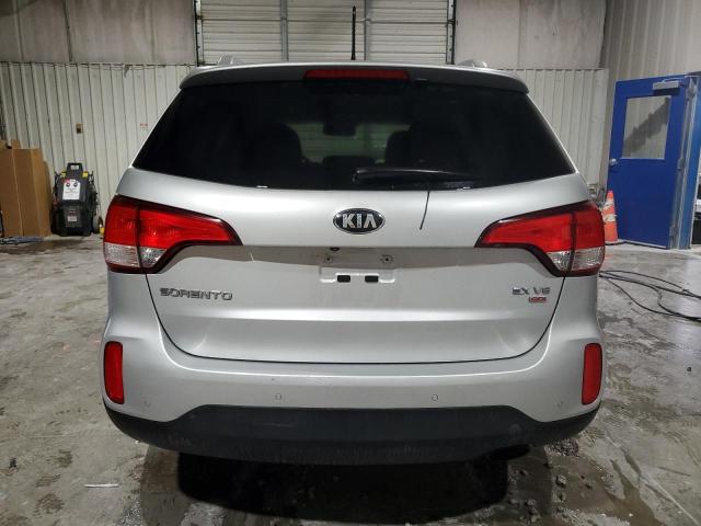 5XYKU4A7XEG502418 - 2014 KIA SORENTO EX SILVER photo 6