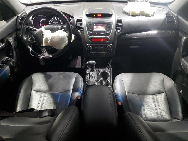 5XYKU4A7XEG502418 - 2014 KIA SORENTO EX SILVER photo 8