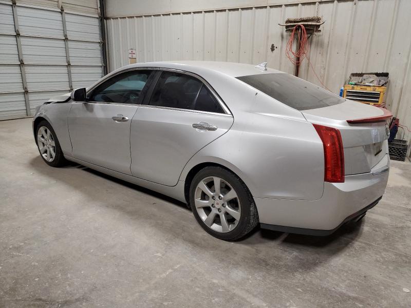 1G6AA5RX6D0150282 - 2013 CADILLAC ATS SILVER photo 2