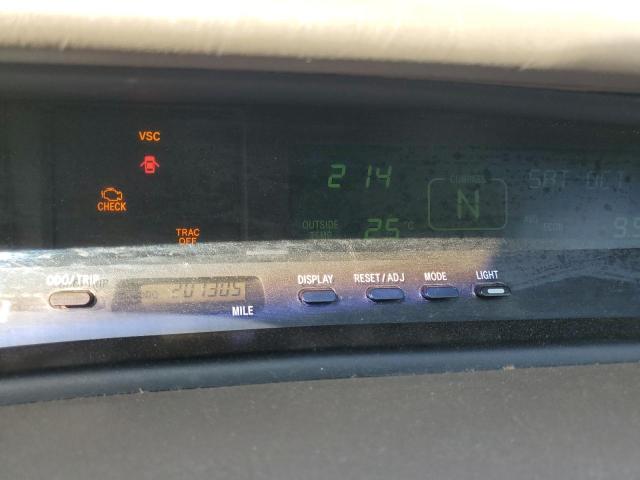 4T1BF28B14U375074 - 2004 TOYOTA AVALON XL WHITE photo 9