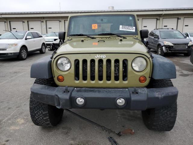 1C4BJWDG0DL530571 - 2013 JEEP WRANGLER U SPORT GREEN photo 5