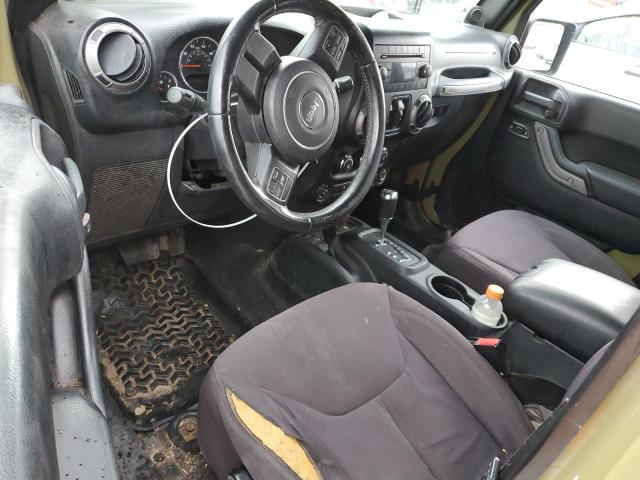 1C4BJWDG0DL530571 - 2013 JEEP WRANGLER U SPORT GREEN photo 8