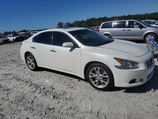 1N4AA5AP4EC471767 - 2014 NISSAN MAXIMA S WHITE photo 4