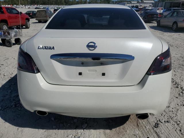 1N4AA5AP4EC471767 - 2014 NISSAN MAXIMA S WHITE photo 6