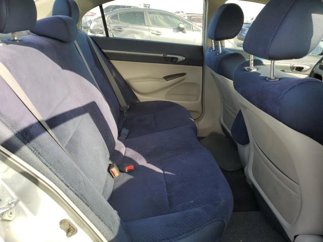 JHMFA36276S024809 - 2006 HONDA CIVIC HYBRID SILVER photo 10