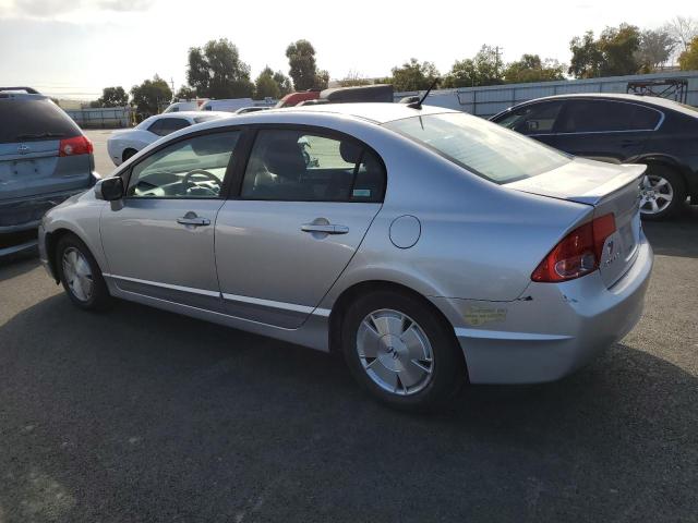 JHMFA36276S024809 - 2006 HONDA CIVIC HYBRID SILVER photo 2