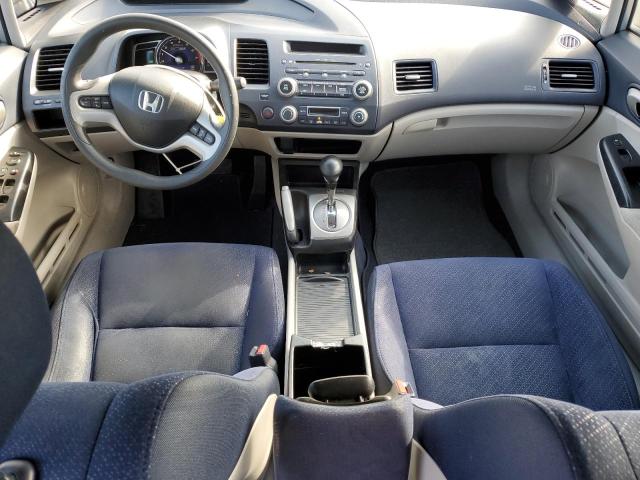 JHMFA36276S024809 - 2006 HONDA CIVIC HYBRID SILVER photo 8