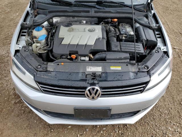 3VWLL7AJ0DM395513 - 2013 VOLKSWAGEN JETTA TDI SILVER photo 11