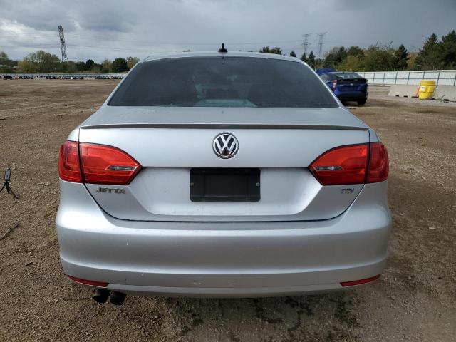 3VWLL7AJ0DM395513 - 2013 VOLKSWAGEN JETTA TDI SILVER photo 6