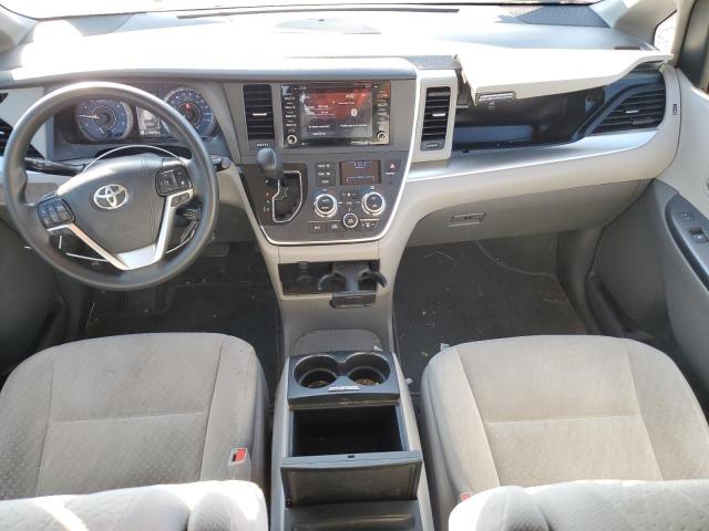 5TDKZ3DC9KS993843 - 2019 TOYOTA SIENNA LE BURGUNDY photo 8