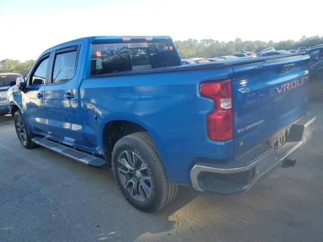 1GCPACEK9PZ204891 - 2023 CHEVROLET SILVERADO C1500 LT BLUE photo 2