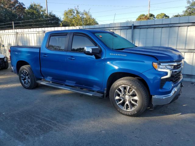 1GCPACEK9PZ204891 - 2023 CHEVROLET SILVERADO C1500 LT BLUE photo 4