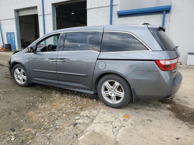 5FNRL5H92CB063069 - 2012 HONDA ODYSSEY TOURING GRAY photo 2