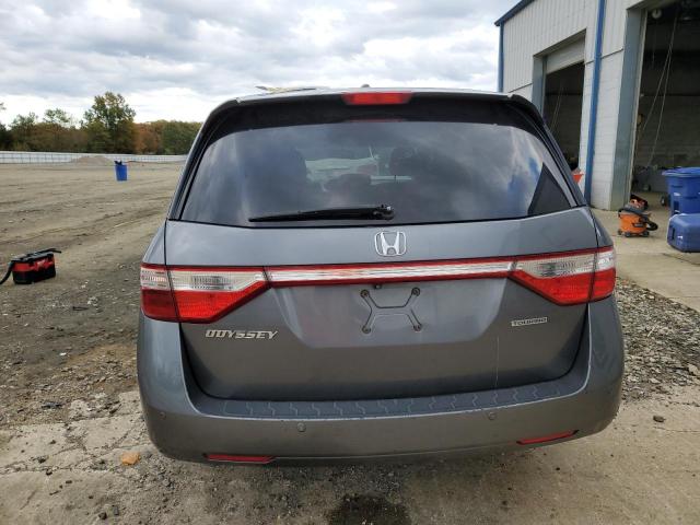 5FNRL5H92CB063069 - 2012 HONDA ODYSSEY TOURING GRAY photo 6