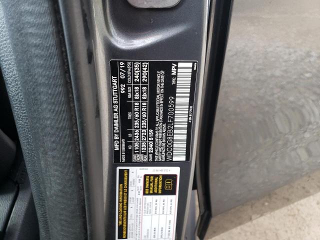 WDC0G8EB2LF700599 - 2020 MERCEDES-BENZ GLC 300 4MATIC GRAY photo 13