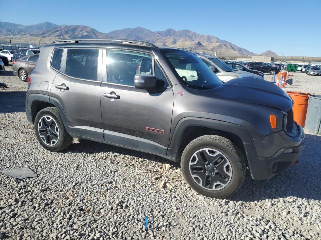 ZACCJBCT7GPD76209 - 2016 JEEP RENEGADE TRAILHAWK Գրաֆիտ լուսանկար 4