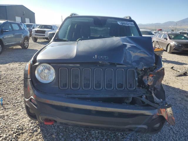 ZACCJBCT7GPD76209 - 2016 JEEP RENEGADE TRAILHAWK Գրաֆիտ լուսանկար 5