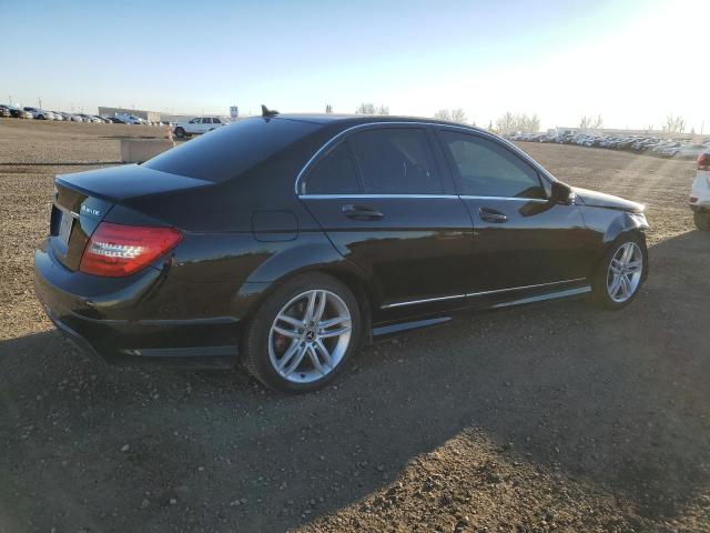 WDDGF8AB3DA794011 - 2013 MERCEDES-BENZ C 300 4MATIC BLACK photo 3