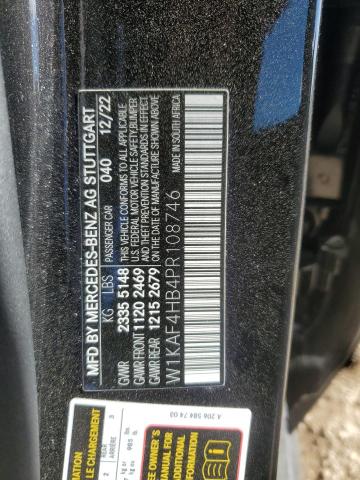 W1KAF4HB4PR108746 - 2023 MERCEDES-BENZ C 300 4MATIC BLACK photo 13