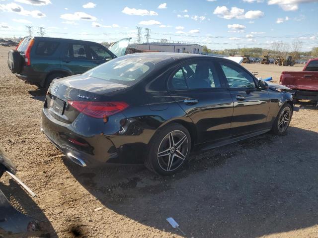 W1KAF4HB4PR108746 - 2023 MERCEDES-BENZ C 300 4MATIC BLACK photo 3