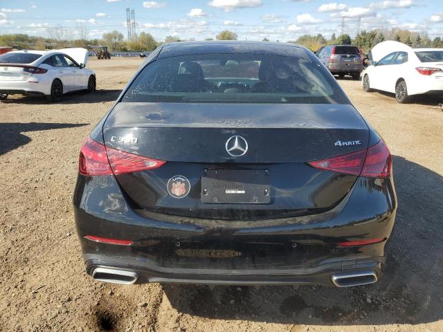 W1KAF4HB4PR108746 - 2023 MERCEDES-BENZ C 300 4MATIC BLACK photo 6