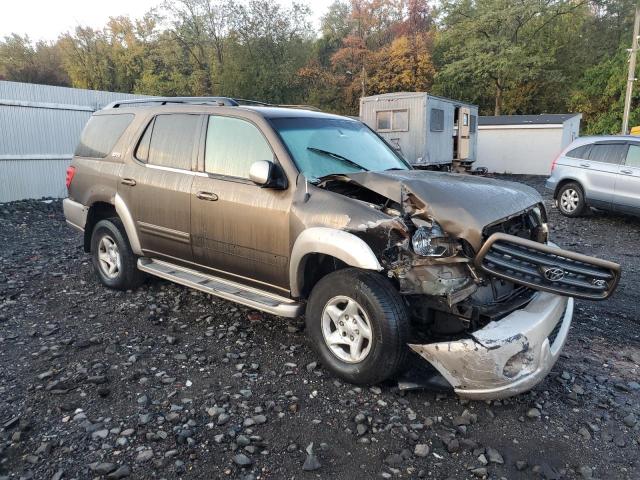 5TDBT44A71S024871 - 2001 TOYOTA SEQUOIA SR5 棕色 照片 4