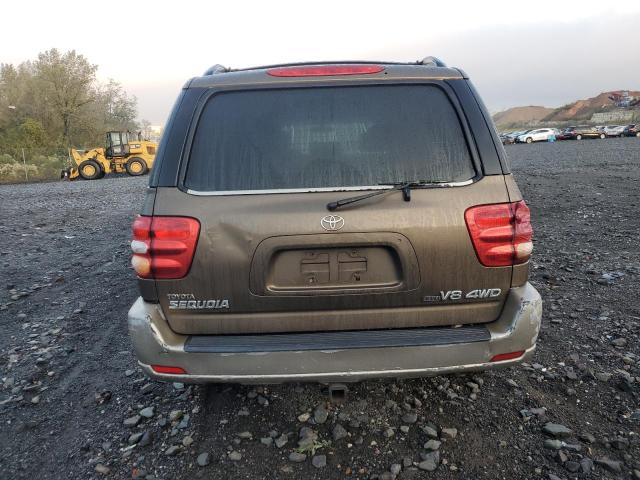 5TDBT44A71S024871 - 2001 TOYOTA SEQUOIA SR5 棕色 照片 6