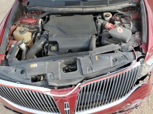 2LMHJ5AT5EBL50736 - 2014 LINCOLN MKT Красный фото 11