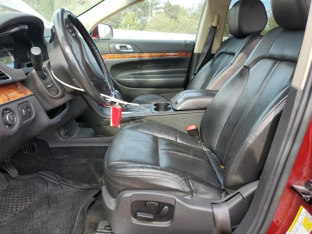 2LMHJ5AT5EBL50736 - 2014 LINCOLN MKT Красный фото 7