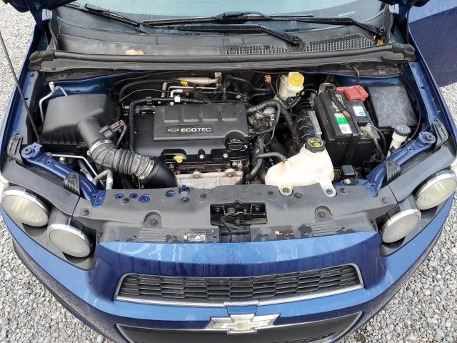 1G1JC6SB2D4201323 - 2013 CHEVROLET SONIC LT Mavi foto 11