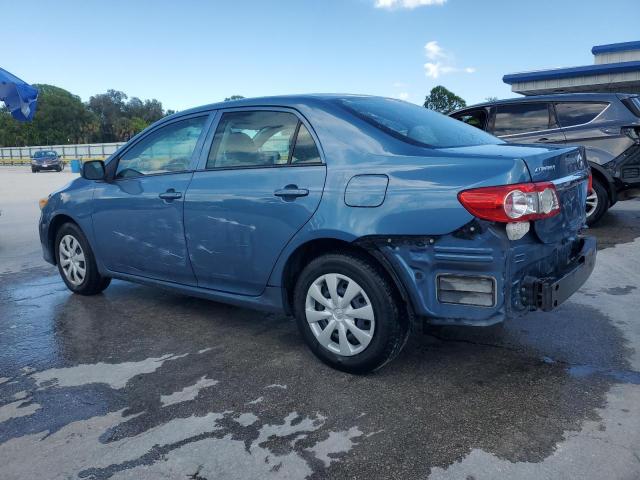 5YFBU4EE7DP214326 - 2013 TOYOTA COROLLA BASE Կապույտ լուսանկար 2