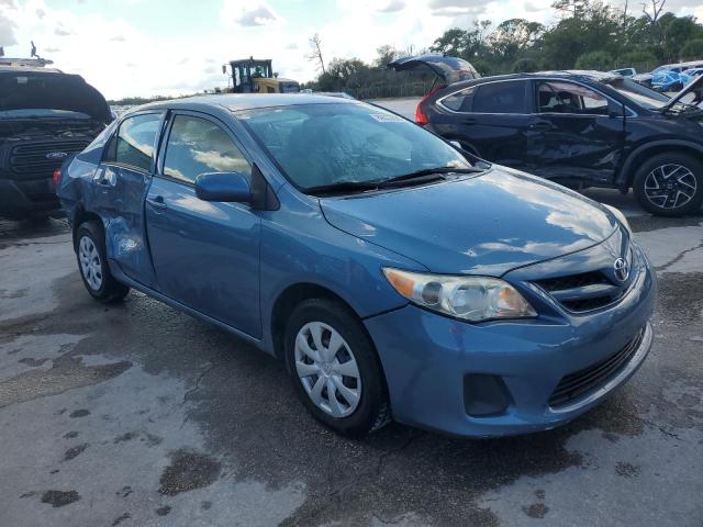 5YFBU4EE7DP214326 - 2013 TOYOTA COROLLA BASE Կապույտ լուսանկար 4