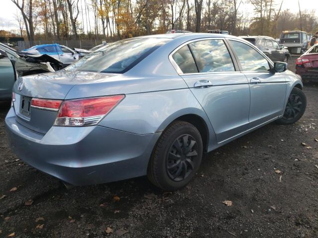 1HGCP2F34BA077748 - 2011 HONDA ACCORD LX BLUE photo 3