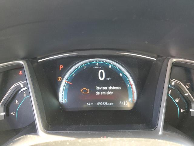 19XFC2F73GE034422 - 2016 HONDA CIVIC EX WHITE photo 9