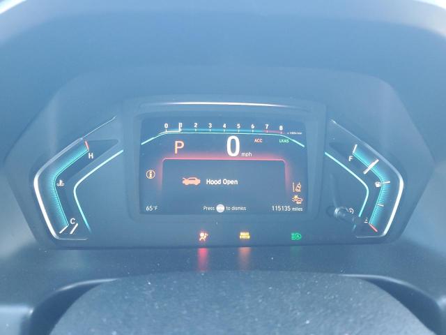 5FNRL6H74JB107784 - 2018 HONDA ODYSSEY EXL ვერცხლისფერი ფოტო 9