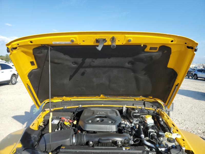 1C4HJXDN2MW720806 - 2021 JEEP WRANGLER U SPORT أصفر صورة 12