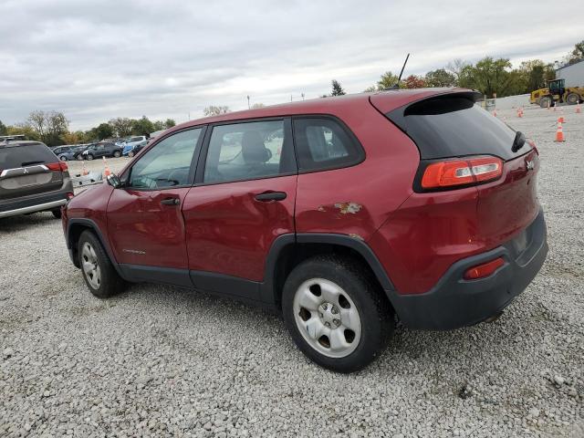 1C4PJLAB4EW163879 - 2014 JEEP CHEROKEE SPORT 红色 照片 2