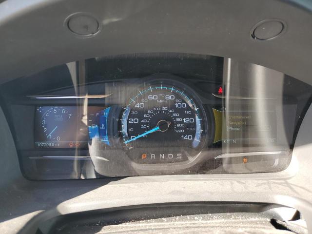 2FMGK5C81JBA18283 - 2018 FORD FLEX SEL SILVER photo 9