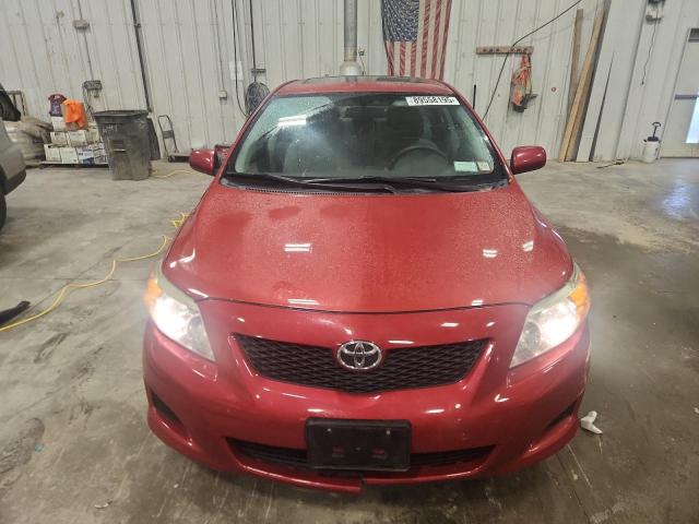 2T1BU4EE8AC373240 - 2010 TOYOTA COROLLA BASE Қызыл фото 5