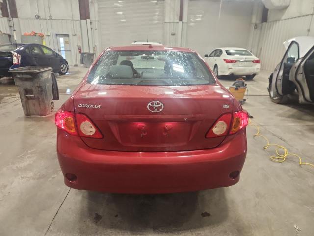 2T1BU4EE8AC373240 - 2010 TOYOTA COROLLA BASE Қызыл фото 6