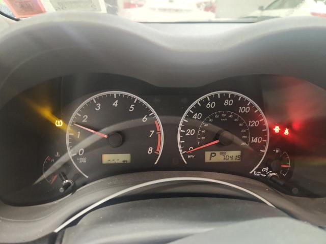 2T1BU4EE8AC373240 - 2010 TOYOTA COROLLA BASE Қызыл фото 9