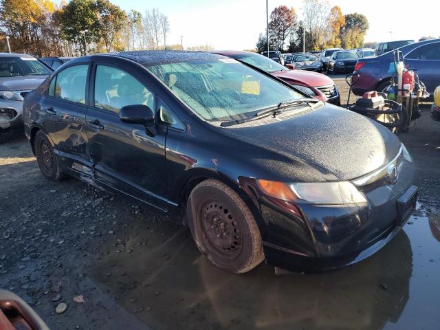 2HGFA16857H306015 - 2007 HONDA CIVIC EX შავი ფოტო 4