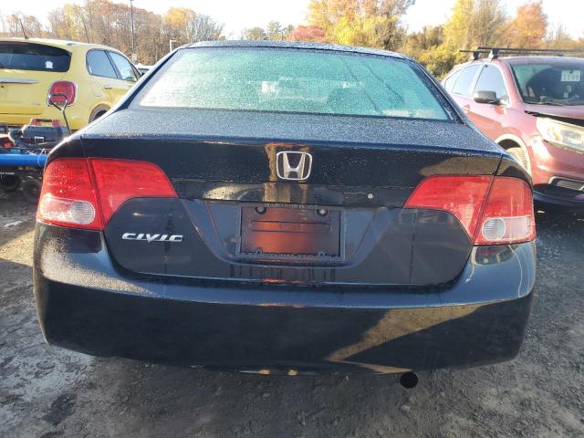 2HGFA16857H306015 - 2007 HONDA CIVIC EX შავი ფოტო 6